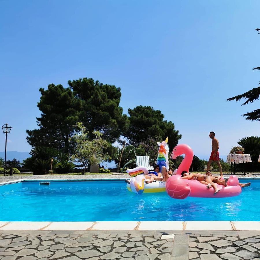 Villa Alessio - Case Vacanza Con Piscina Sull'Etna Puntalazzo Екстериор снимка